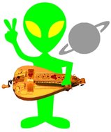alien hurdy gurdy 